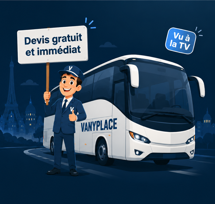 Autocar Vanyplace avec chauffeur — devis gratuit et immédiat